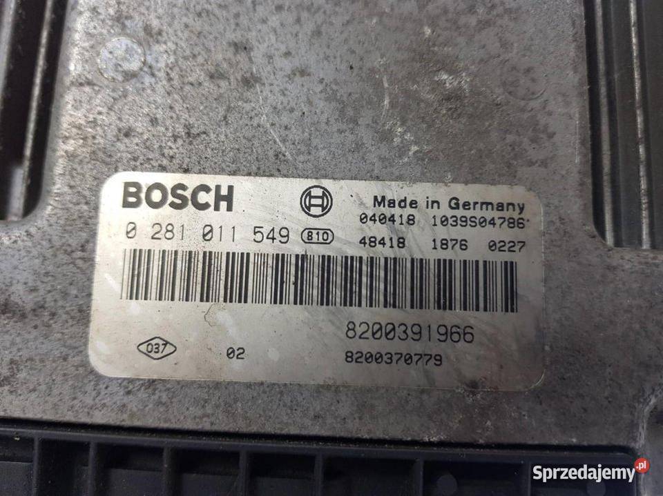 KOMPUTER SILNIKA ECU RENAULT MEGANE GRANDTOUR osobowe kujawsko-pomorskie