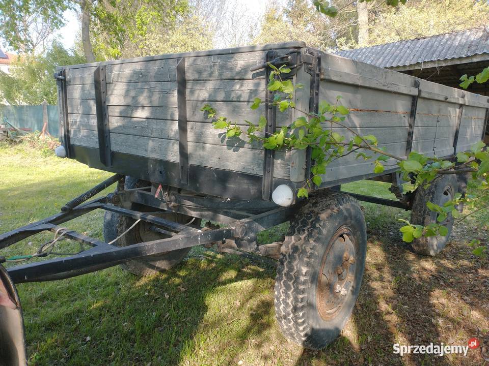 Przyczepa rolnicza 3t d36 z 1964 roku Nowy Folwark sprzedam