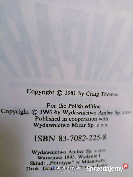 Thomas książki Morski lampart księgarnia Praga miękka