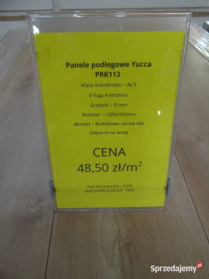 RĘKI Panele podłogowe Yucca AC5 8 mm Szadek