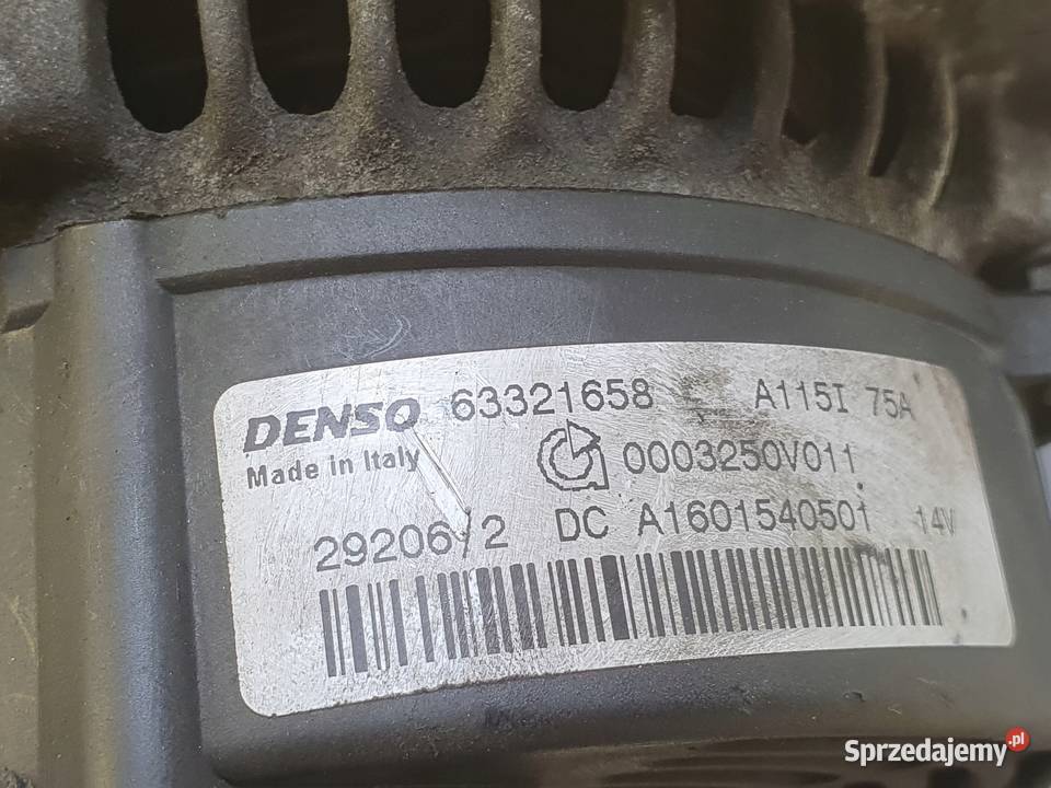 Smart ForTwo 07 T turbo ALTERNATOR 63321658 osobowe sprzedam