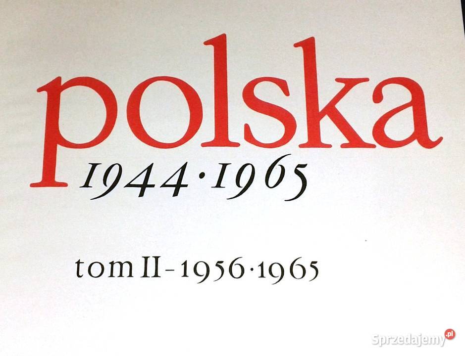 Polska 19561965 Tom 2 Stanisław Wroński M Chełm