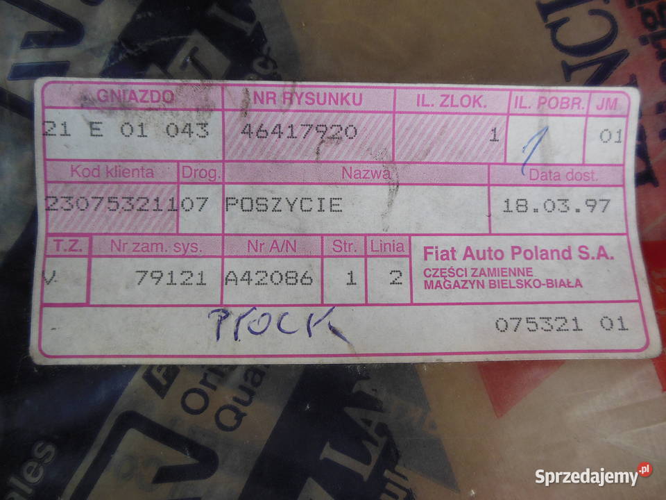 46417920 WYKŁADZINA BAGAŻNIKA KOŁA ZAPASOWEGO Tapicerki samochodowe Kozy