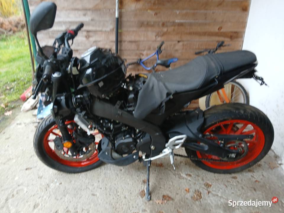 Yamaha mt 125 na czesci Gniew