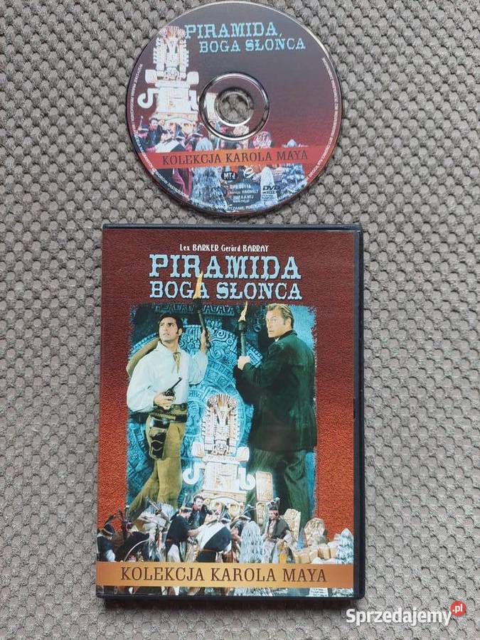 DVD Kolekcja Karola Maya PIRAMIDA BOGA SŁOŃCA DVD małopolskie Kraków