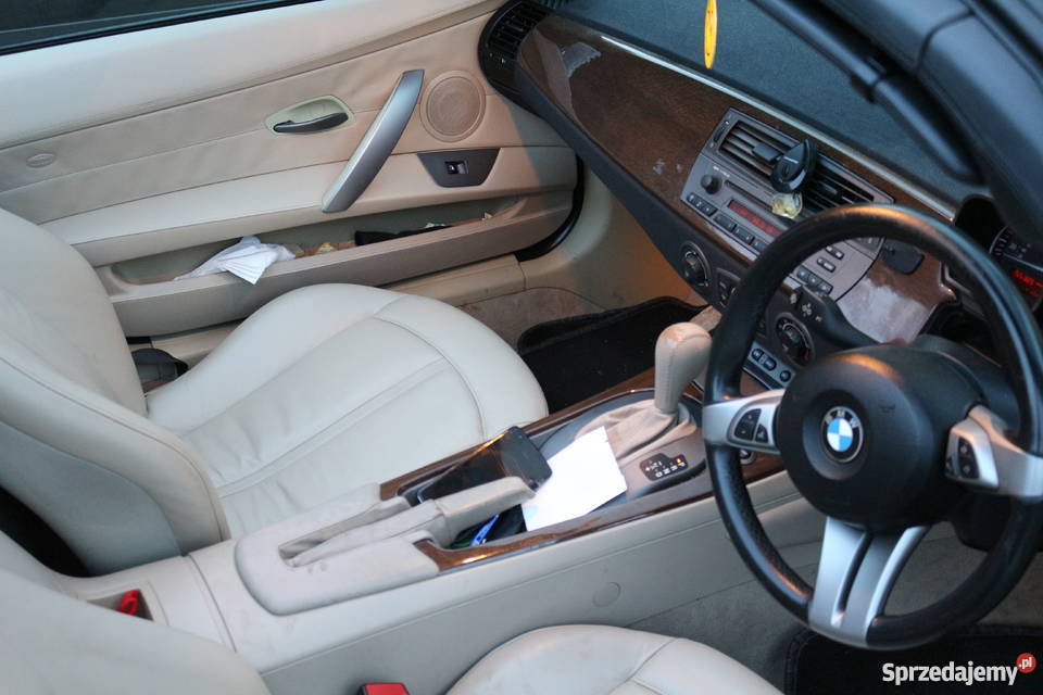BMW Z4 25 Si bezwypadkowy Warszawa Prywatnie kurtyny powietrzne mazowieckie