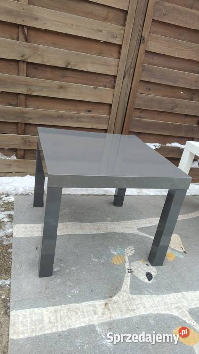 Stolik IKEA Lack ława szary połysk sprzedam