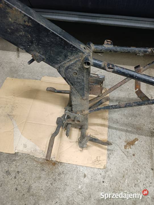 MZ etz 150 rama wielkopolskie Poznań