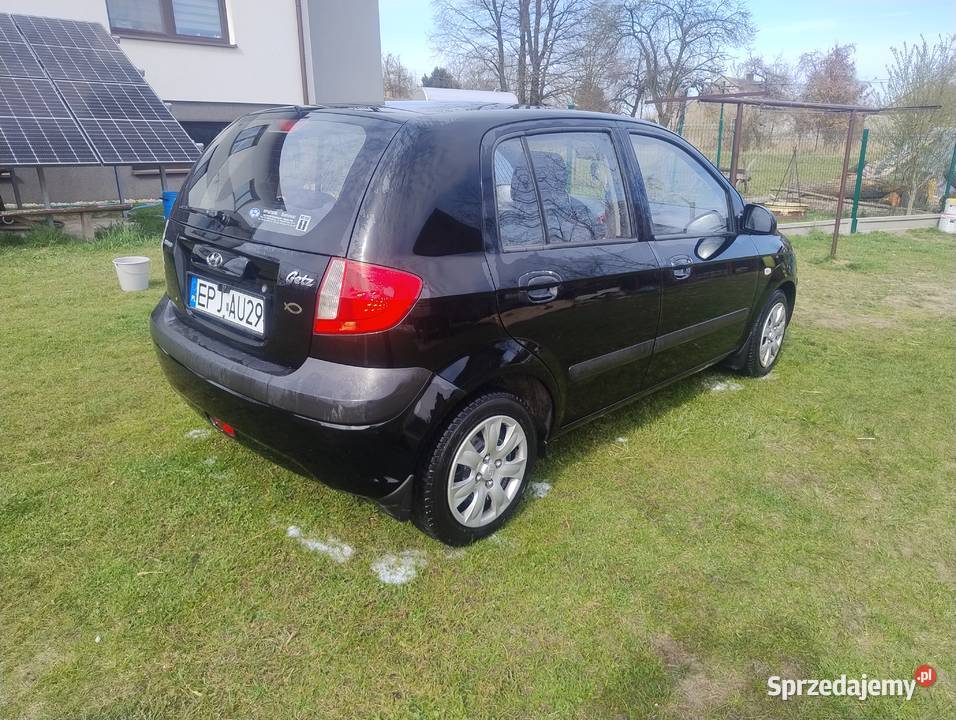 Hyundai Getz małe miejskie auto Getz TB benzyna nieuszkodzony Siedlec