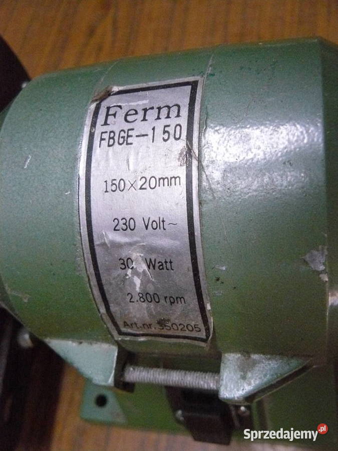 Szlifierka stołowa Ferm 300 wat Szlifierki i polerki