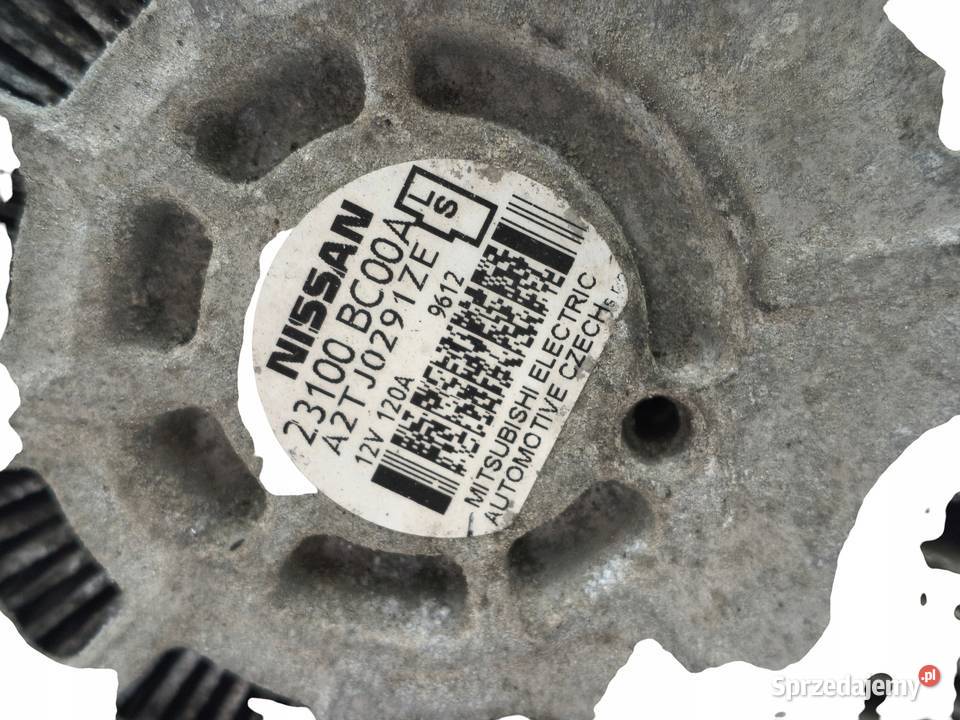 ALTERNATOR Nissan Juke Qashqai Note 16 osobowe Chełm