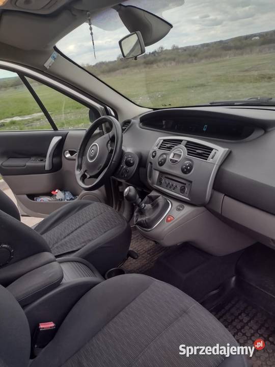 Renault Scenic 2007 srebrny Motoryzacja lubelskie Chełm