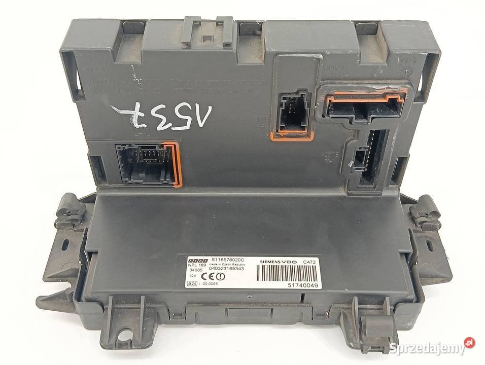 SKRZYNKA BSI 51740049 S118578020C Fiat Panda II