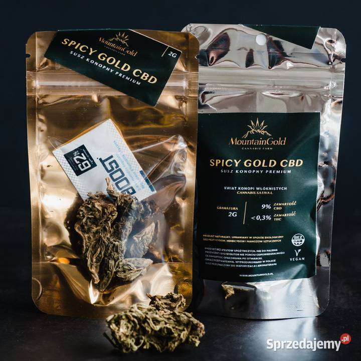 SUSZ CBD 2G SPICY GOLD Pozostałe Bielsko-Biała