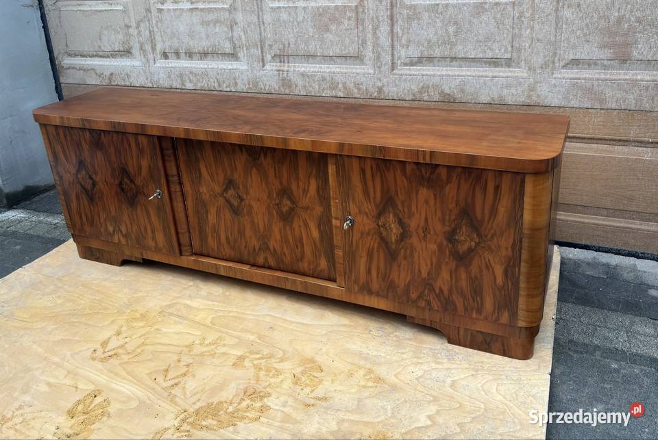 KomodaSzafka RTV Orzech 180 Art Deco Antyk Warszawa
