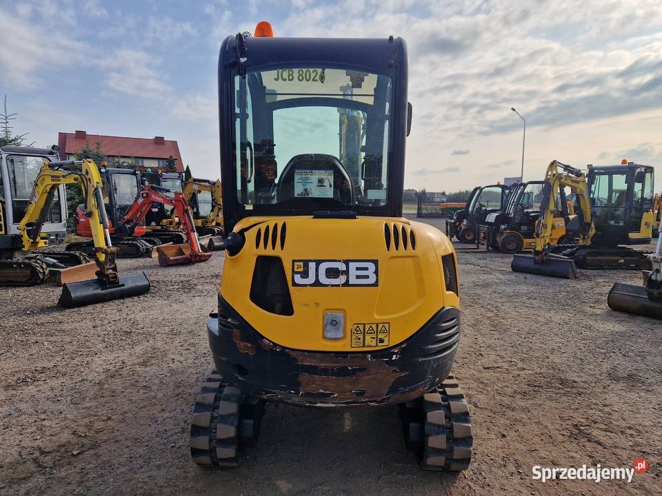 Minikoparka JCB 8026 CTS 2019r przebieg 2400mtg Ryżki