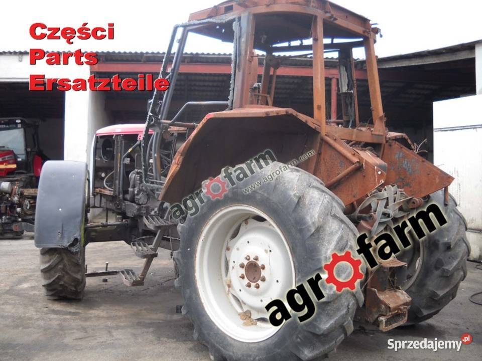 Massey Ferguson 8110 części skrzynia biegów oś
