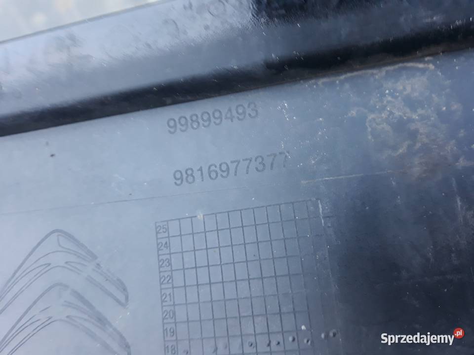 CITROEN BERLINGO III IV LISTWA GRILLA 9816977377 wielkopolskie sprzedam