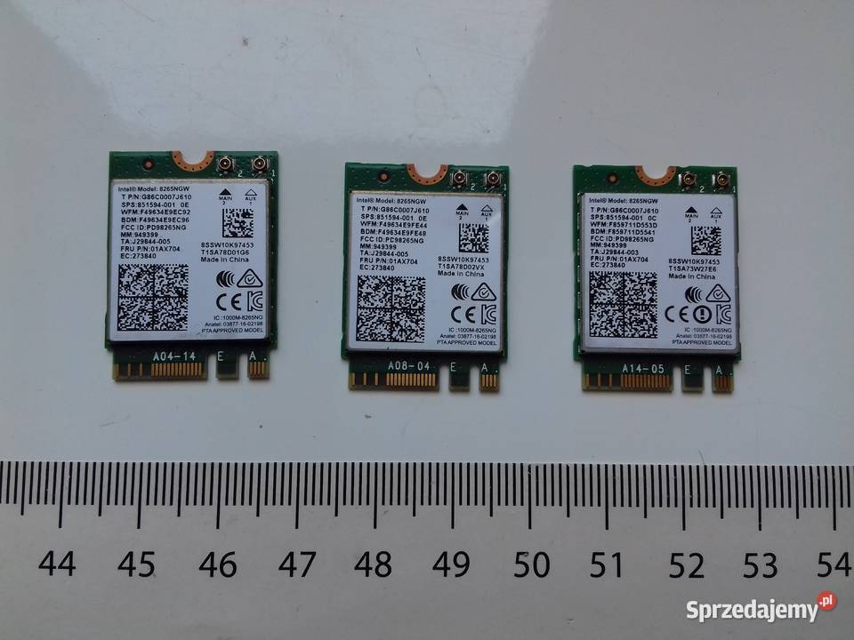 Karta WiFi5 BT42 M2 intel Dual Band WirelessAC Komputery i Akcesoria Bydgoszcz sprzedam