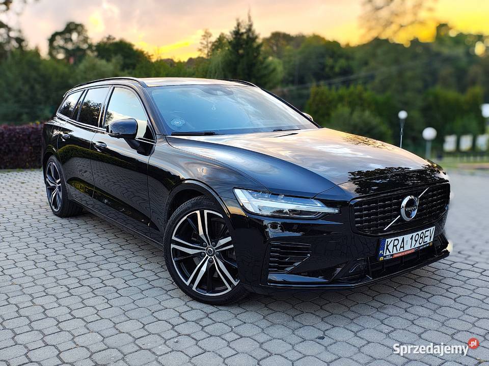 Volvo V60 T6 AWD Twin Engine Geartronic RDesign elektrycznie ustawiane fotele Iwanowice Włościańskie
