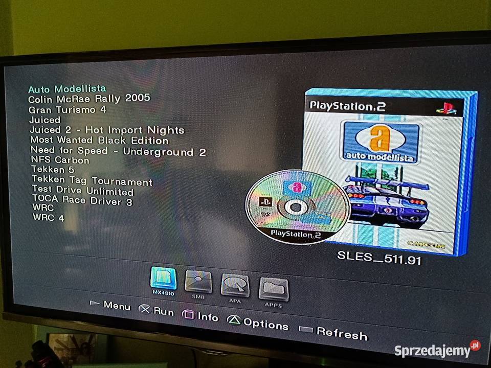 Konsola Sony PlayStation 2 Slim 2 FMCBMX4SIO Pruszków