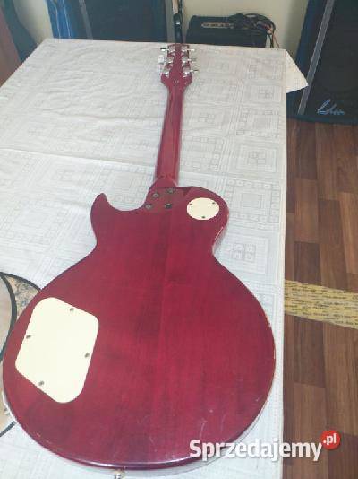 Gitara Elektryczna Czerwona Gostyń