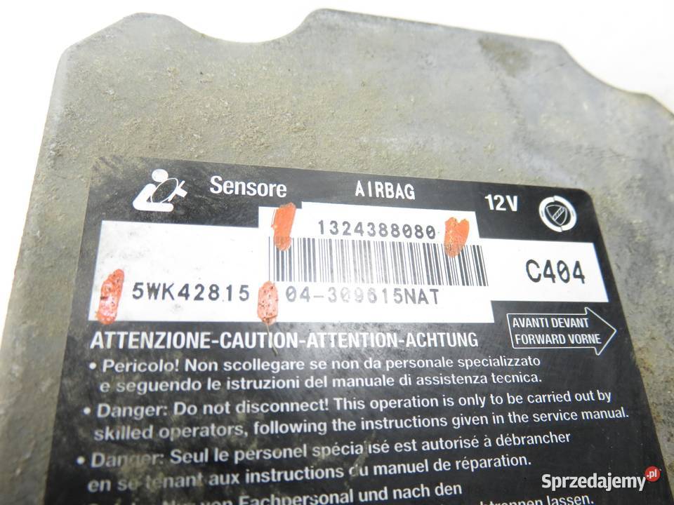 MODUŁ AIRBAG FIAT DUCATO II 1324388080 osobowe małopolskie sprzedam