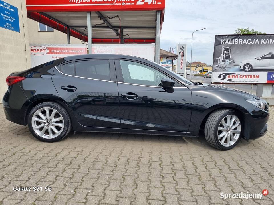 Mazda 3 20 120 nawigacja skóra ksenony alufelgi kurtyny powietrzne mazowieckie Płońsk