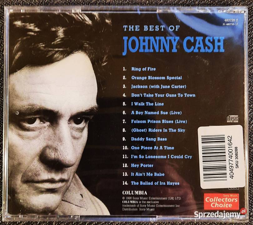 Album CD JOHNNY CASH Album The Best of Katowice