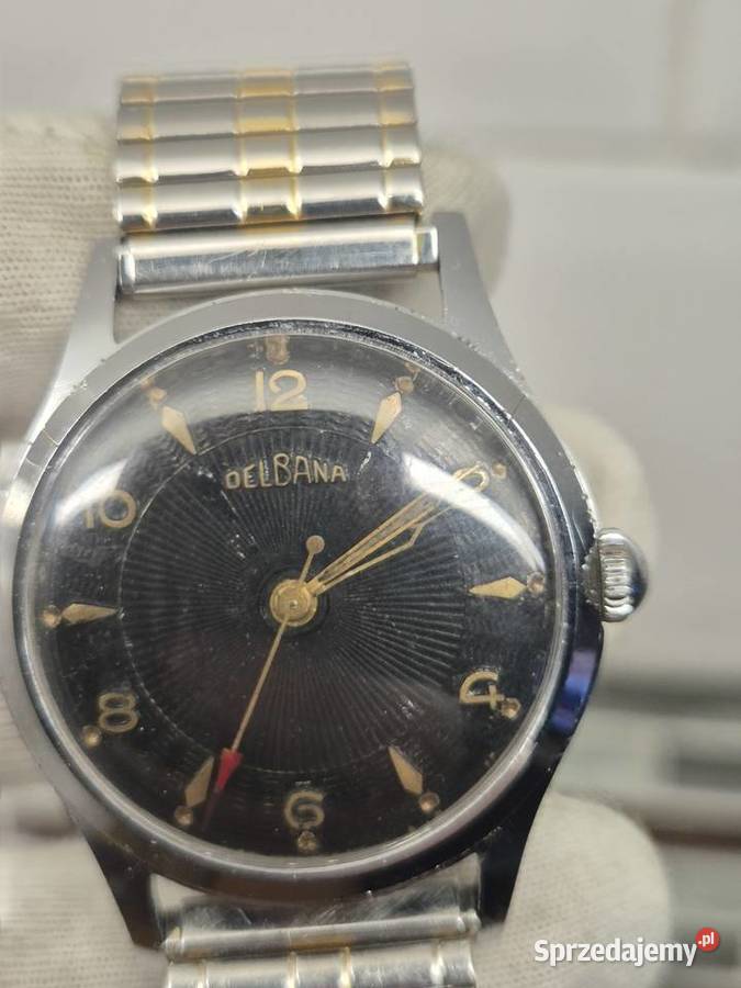 Zegarek vintage Delbana tzw murzynek śląskie Chorzów