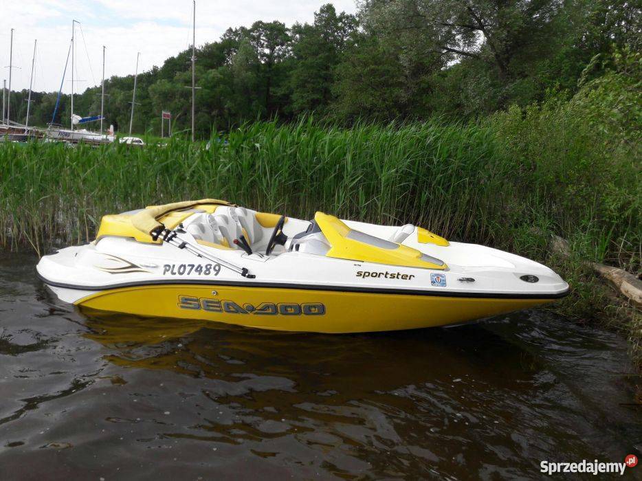 Sea doo seadoo lodz motorowka sportster rotax Biskupiec-Kolonia Druga