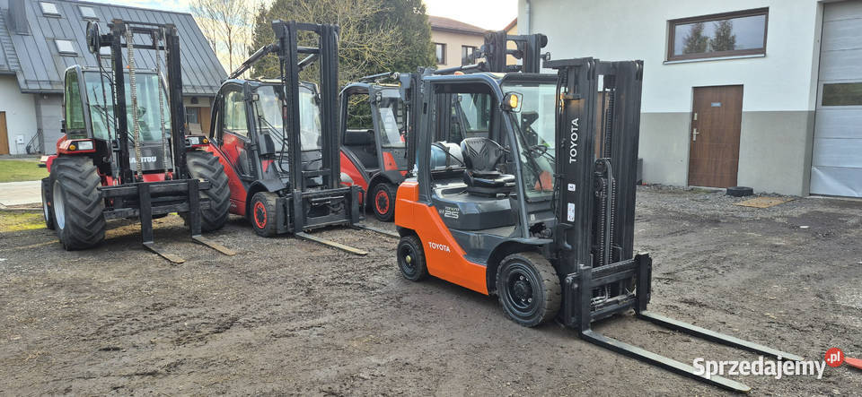 Wózek Widłowy Toyota 8FGF25 2012 Triplex 470m mazowieckie Małkinia Górna