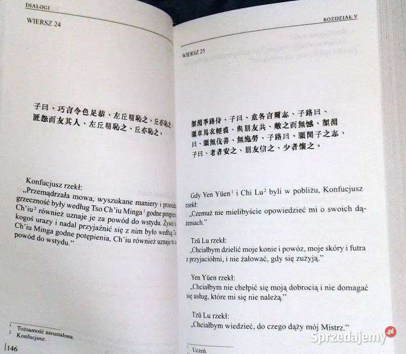 Konfucjusz Dialogi Lun Yu Chełm