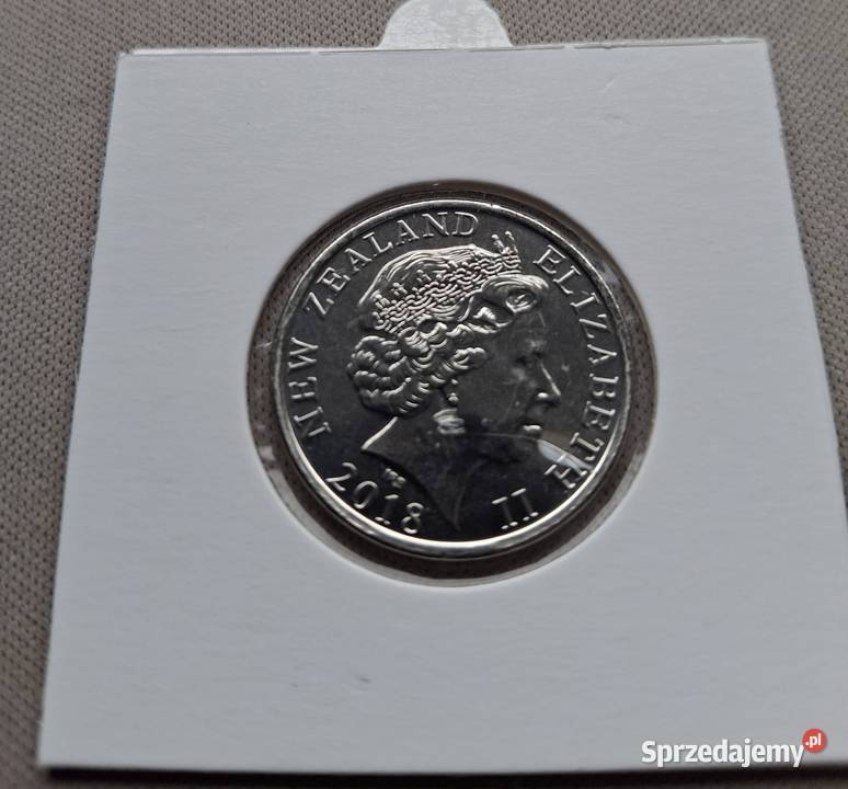 NOWA ZELANDIA50 CENTÓW2018 r ZAWIESZENIE BRONI W Legionowo sprzedam