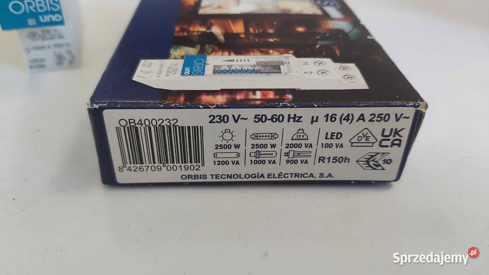 Przekaźnik Zegar sterujący Orbis UNO QRD