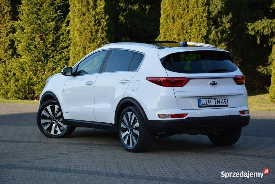 Kia Sportage Biała Perła JBL Panorama Radar ACC system Start-Stop Ostrów Mazowiecka