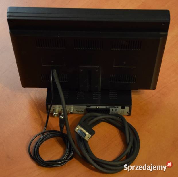 Dekoder TV DVBT2 z MONITOREM 10 12V super Warszawa sprzedam