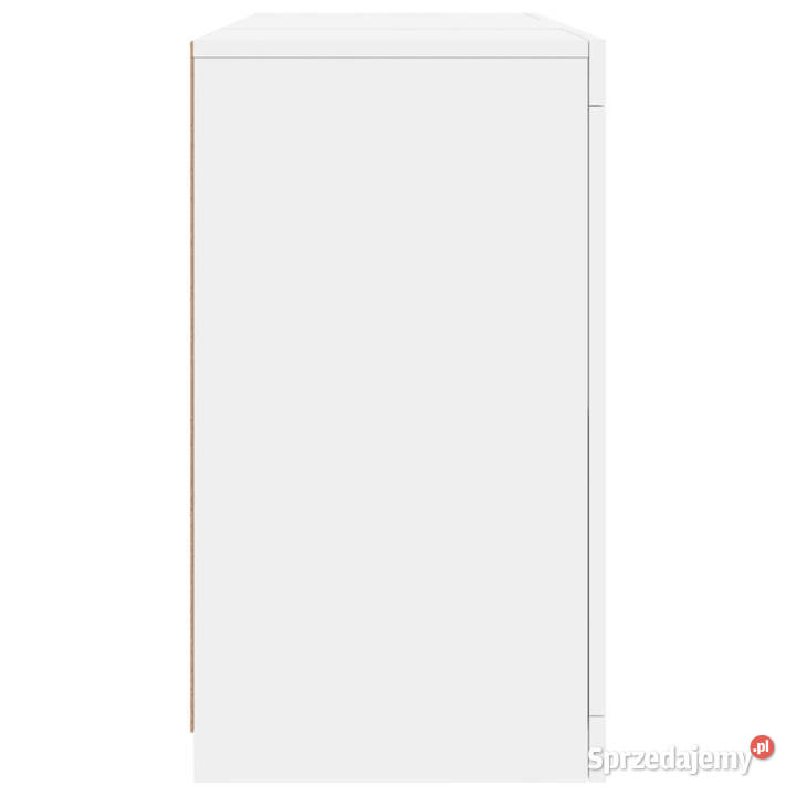 Szafka z oświetleniem LED biała 123x37x67 Warszawa