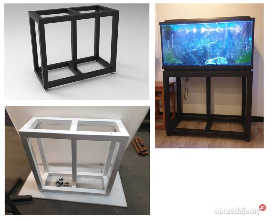 Stelaż stalowy pod akwarium mocny Dowolne podkarpackie