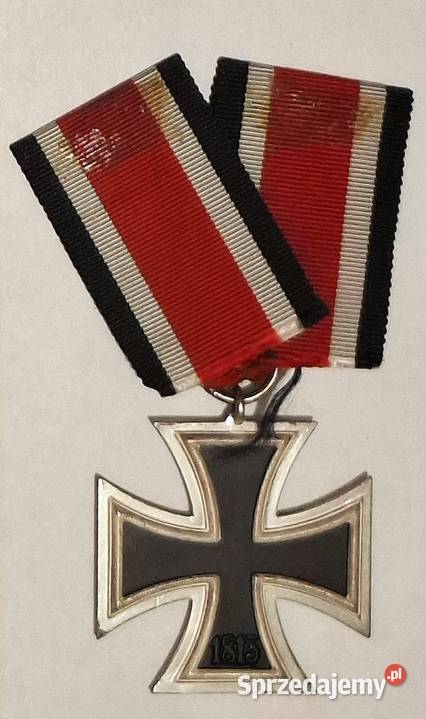 Krzyż Żelazny z Dokumentami III Rzesza II Wojna Gliwice
