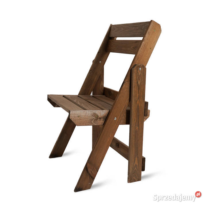 krzesło ogrodowe składane drewniane nowoczesne Elbląg