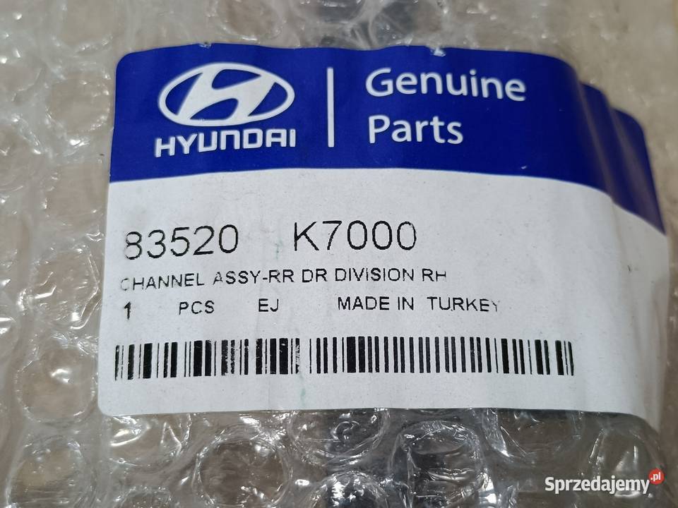 HYUNDAI I10 20 KANAŁ WSPORNIK DRZWI PRAWY TYŁ Pleszew