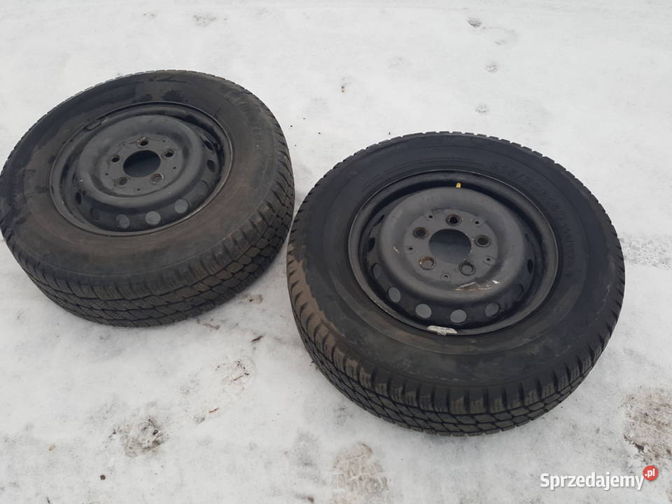 2 kompletne koła Volkswagen Lt Mercedes Sprinter Gniewkowo