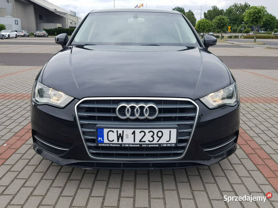 Audi A3 16 TDI Skóry Klimatronik Nawigacja aluminiowe felgi Włocławek