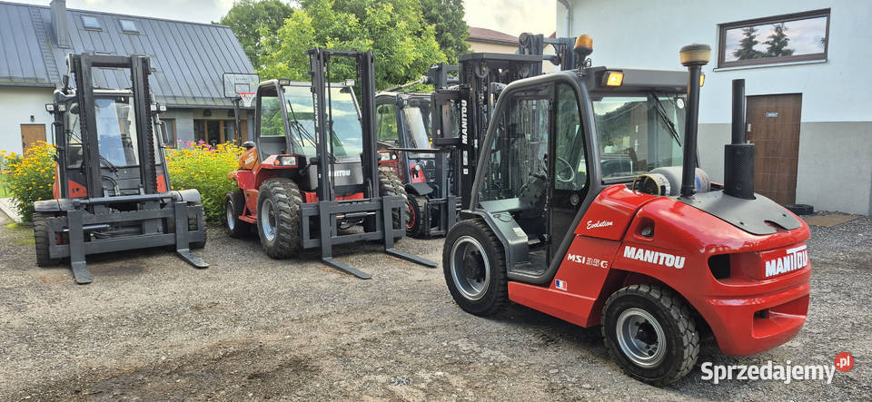 Terenowy wózek widłowy Manitou MSi35G Udźwig