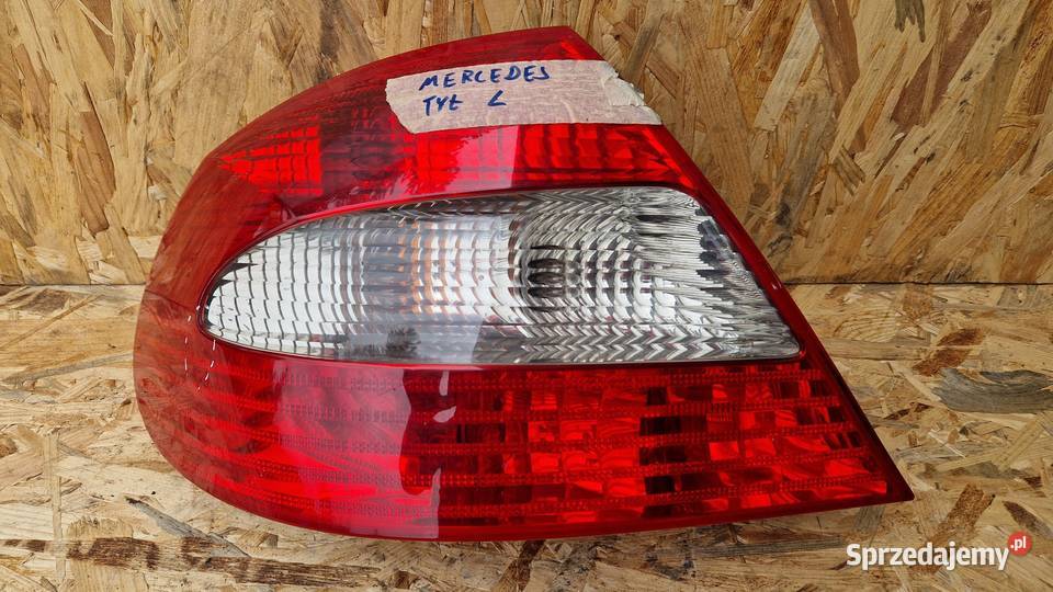 MERCEDES A209 LAMPA TYŁ TYLNA LEWA ORYGINALNA wielkopolskie