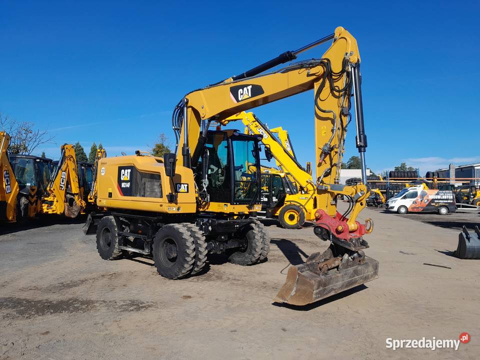 CAT M314F 2018R KOPARKA KOŁOWA KOŁÓWKA M318F JCB Szybkozłącze Krotoszyn sprzedam