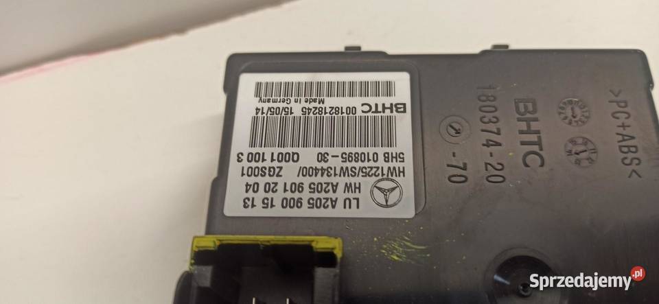 MERCEDES W205 MODUŁ KLIMATYZACJI A2059001513 Komputery