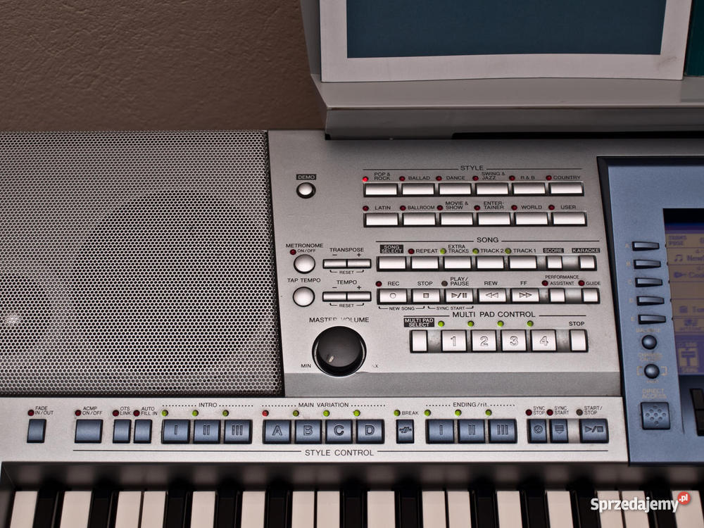 Keyboard YAMAHA PSR 1500 Instrumenty klawiszowe i MIDI Radzionków sprzedam