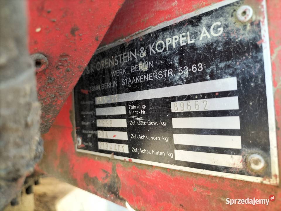 Koparka gąsienicowa OK RH622 podkarpackie Rzeszów sprzedam